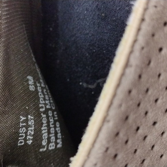 Life Stride Dusty Tan Suede Leather Upper Almond Toe Low Heel Slip On Mule Shoe - Picture 11 of 16